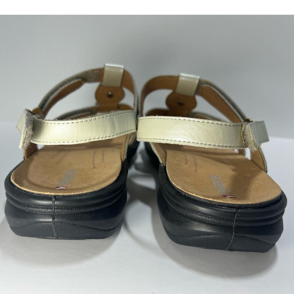 Revere Santiago Sandal, Pearlized White, size 11, Ortho, Comfort, Slip Resistant - Picture 12 of 14